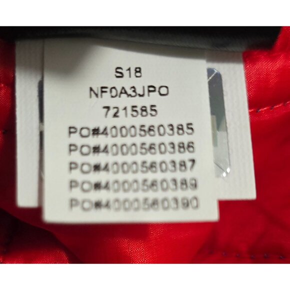 The North Face Mens Blue Quilted Jacket Lightweight Red Lining gorpcore hiking - Picture 5 of 7